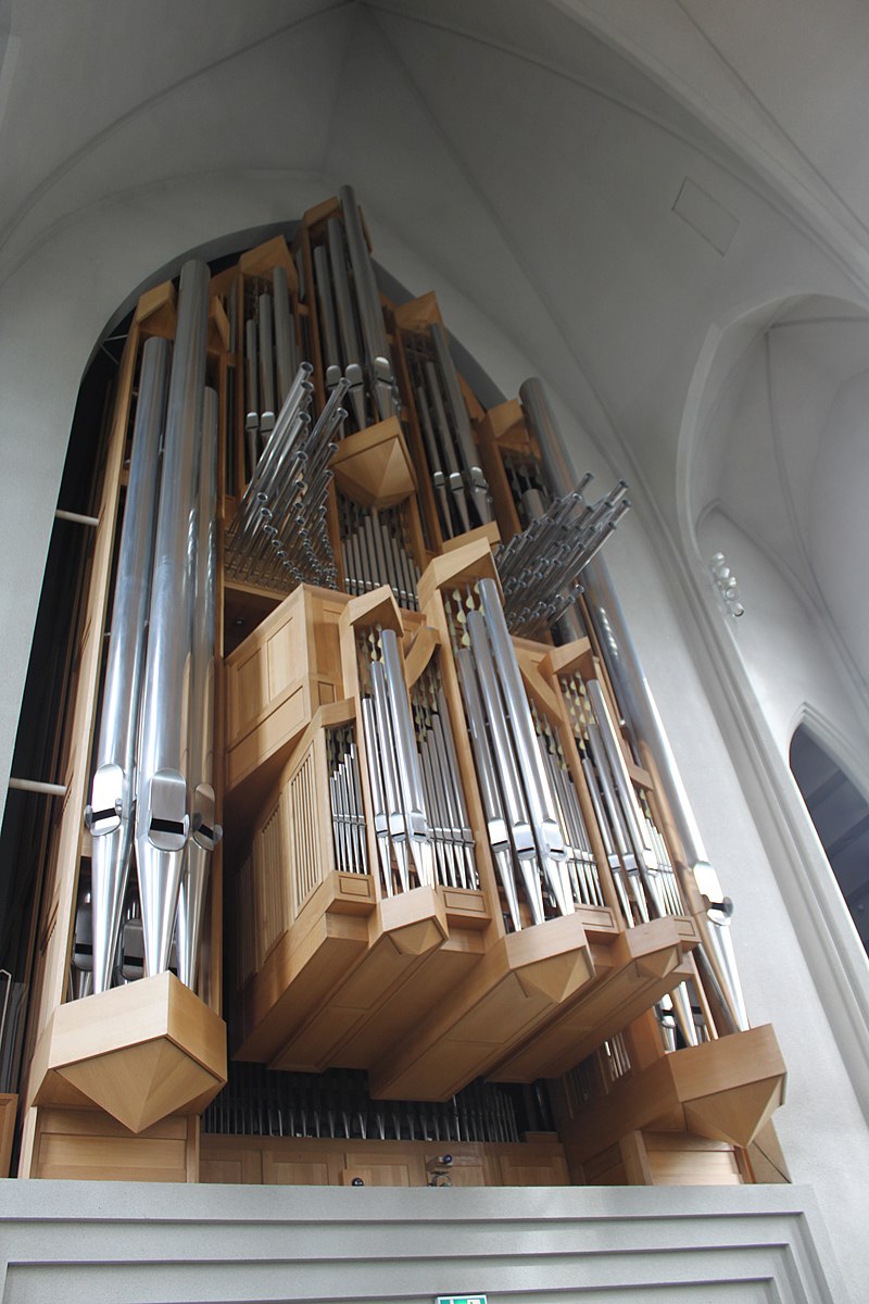My favourite organ in the world - Klais organ in Hallgrimskirkja, Reykjavik