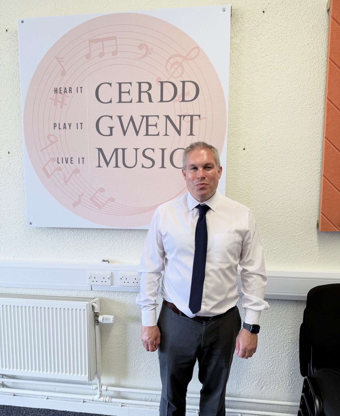 At Gwent Music leading staff training in teaching and learning in the morning session and teaching adolescent voices in the afternoon. 